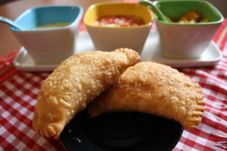 Empanada de trigo solo pollo